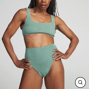 Youswim Aplomb Sage High Waist Two Piece NWT